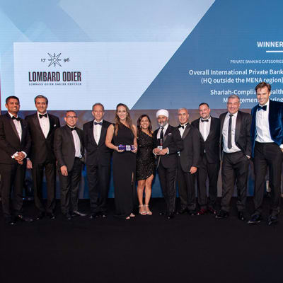 Lombard Odier wins two awards at the WealthBriefing MENA Awards 2024